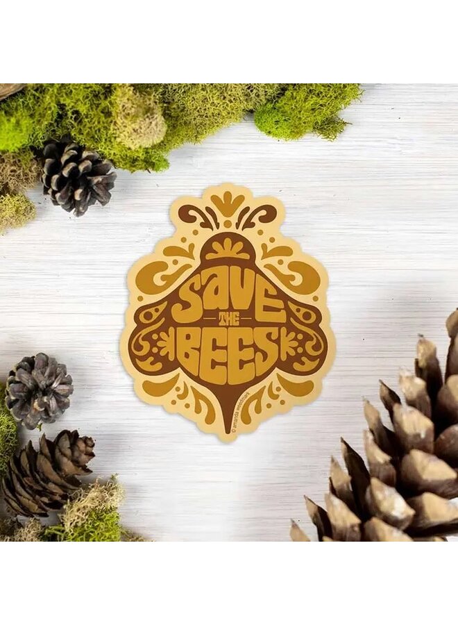 Save the Bees Sticker