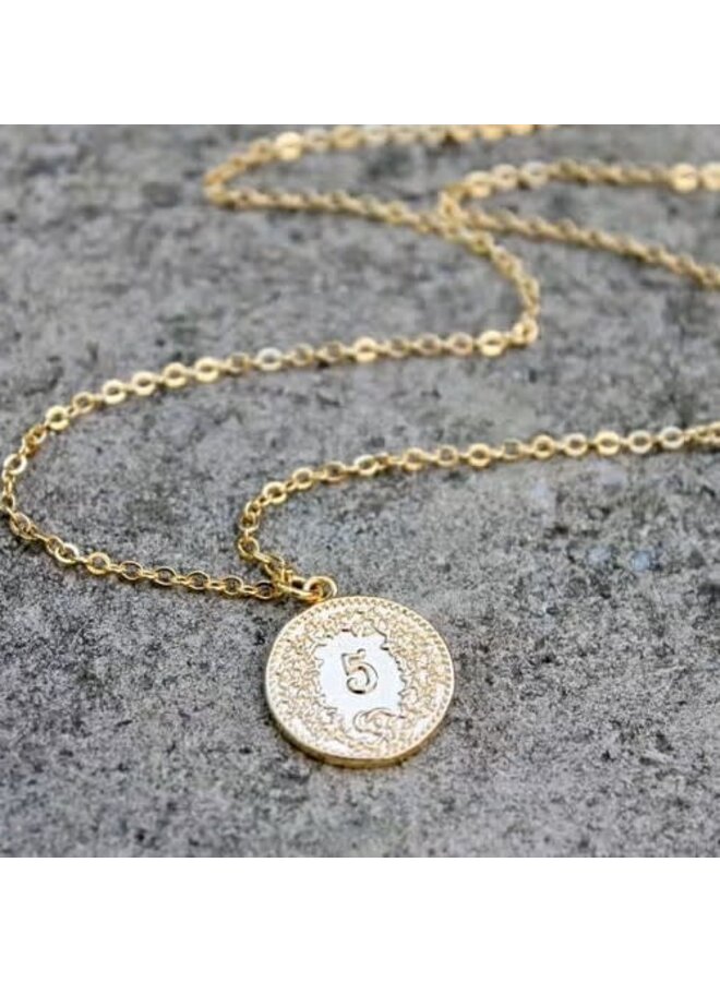 Swiss Coin Necklace