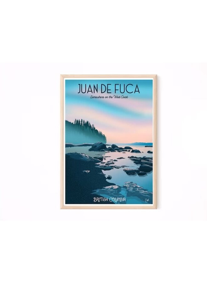 Juan De Fuca Poster Print