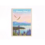Vancouver Island (with eagles) Poster Print