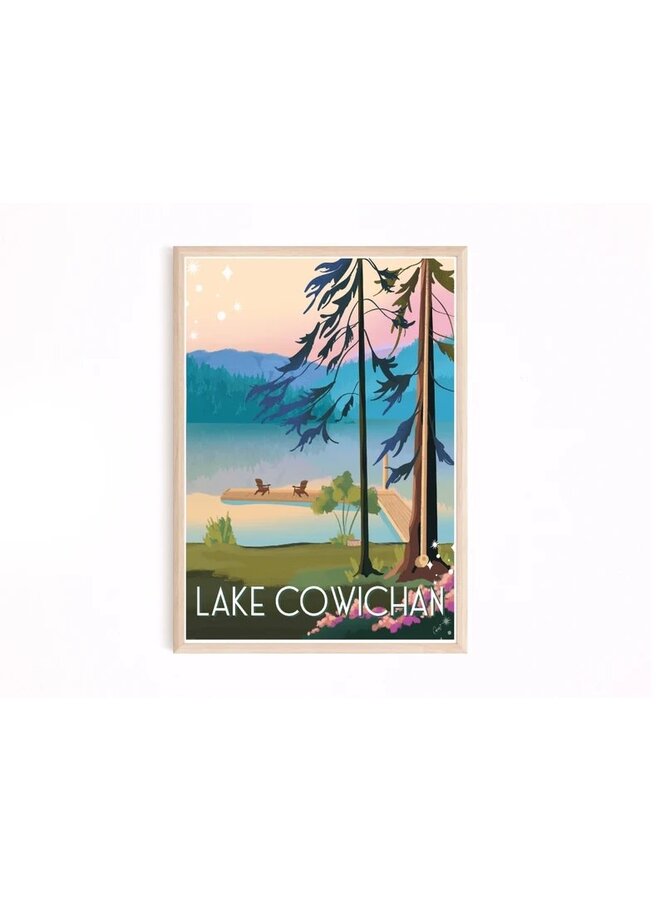 Lake Cowichan Poster Print