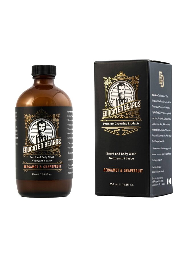 Bergamot Grapefruit Beard Wash 250ml