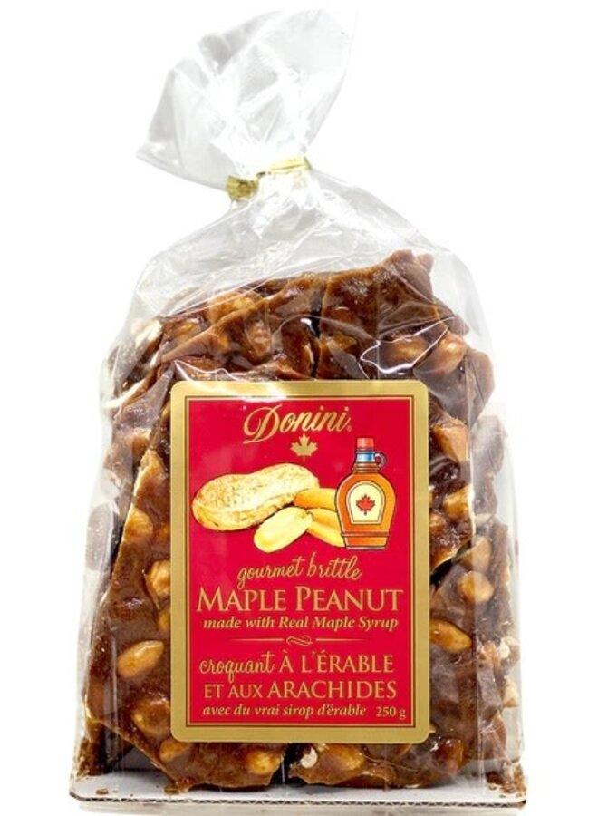 Gourmet Maple Peanut Brittle
