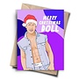 Merry Christmas Doll Card