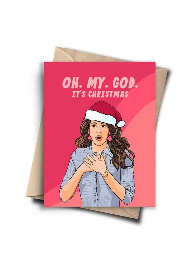 Oh My God It's Christmas Card