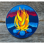 Campfire Sticker
