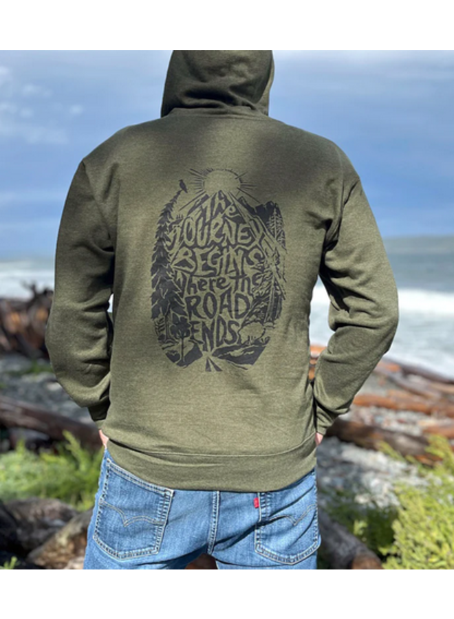 Journey Zip Up Hoodie