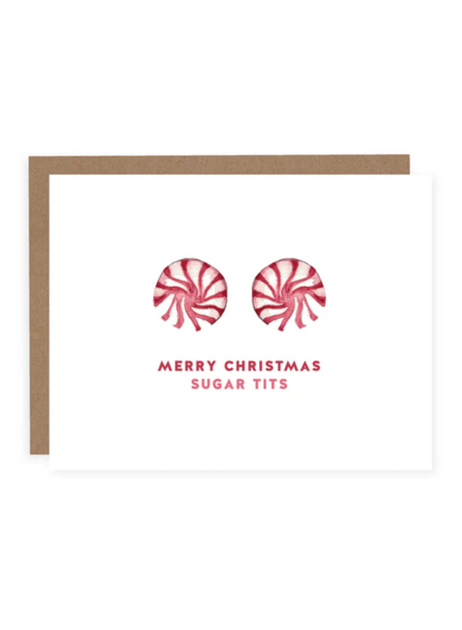 Merry Christmas Sugar Tits Card