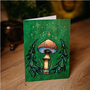 Mushroom Christmas Card