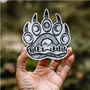 Nature Bear Paw Sticker