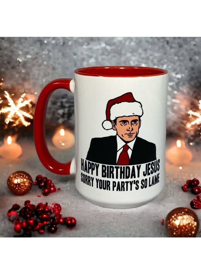 Happy Birthday Jesus Mug
