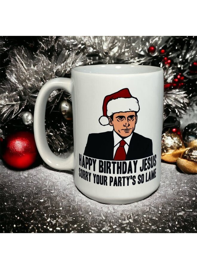 Happy Birthday Jesus Mug