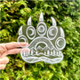 Bear Paw Decal