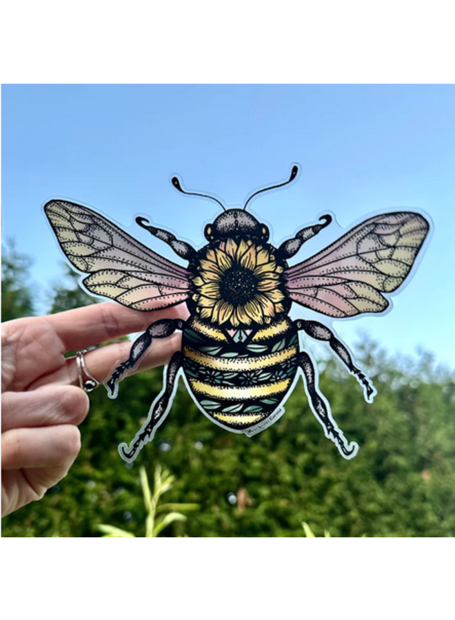 Bee Colourful Car Decal