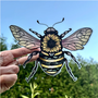 Bee Colourful Car Decal