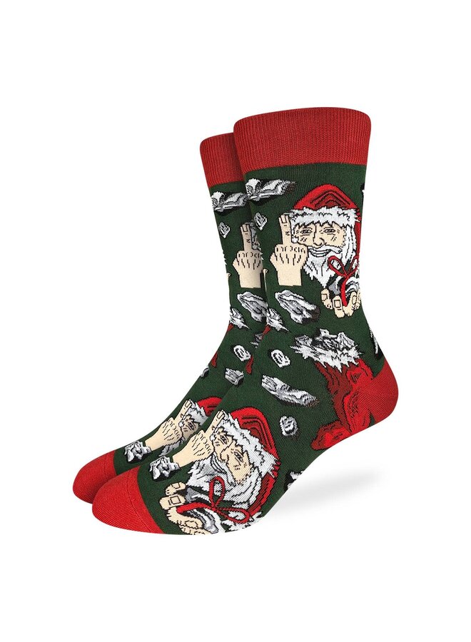Men's Santa's Naughty List Socks