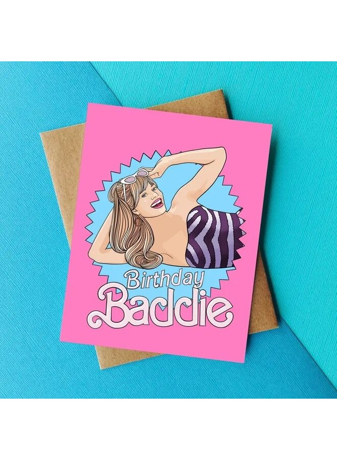 Birthday Baddie Card