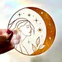 Celestial Woman Suncatcher