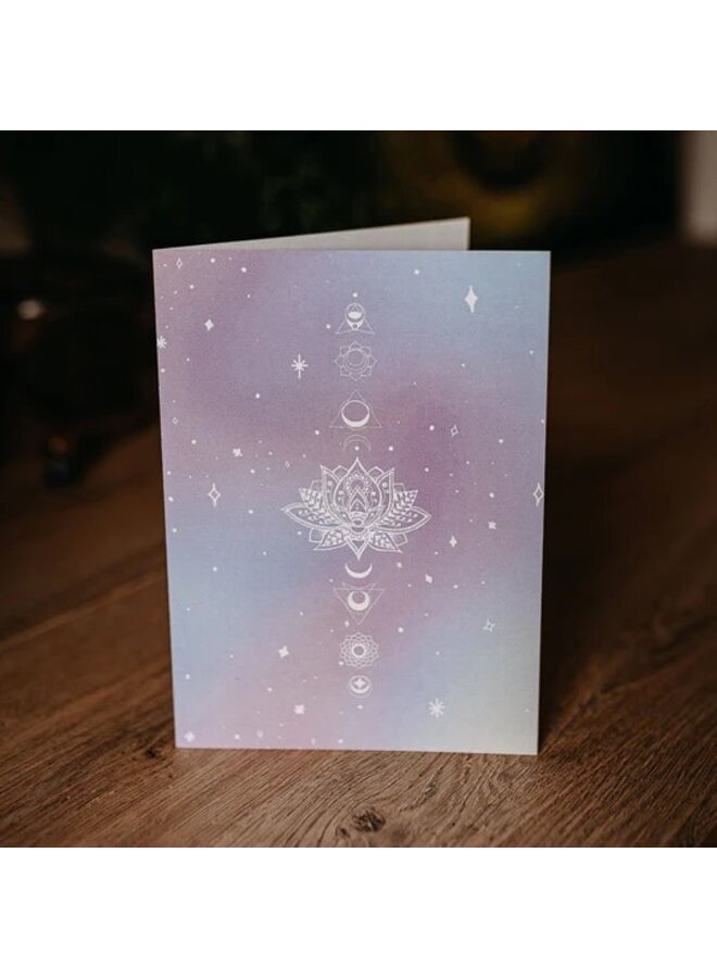 Lotus Chakra Greeting Card