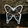 Vintage Butterfly Sticker