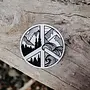 Nature Peace (w/wave & sun)Sticker