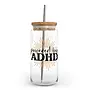Powered By Adhd Glass Can W Bamboo Lid
