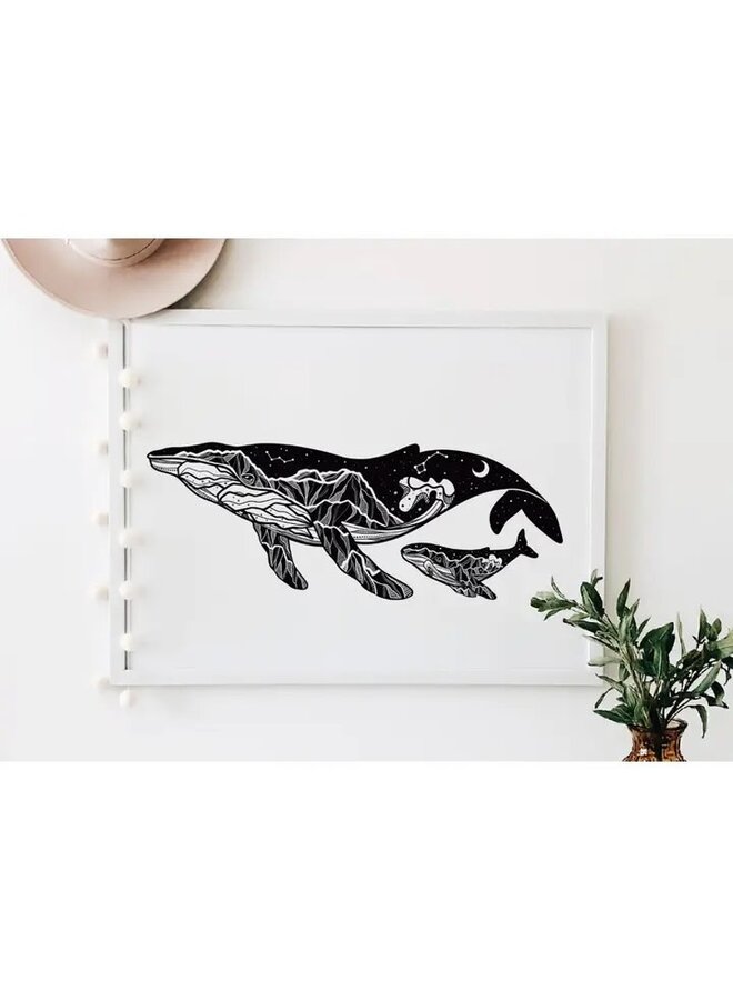 Little Whale Print 5"x7"