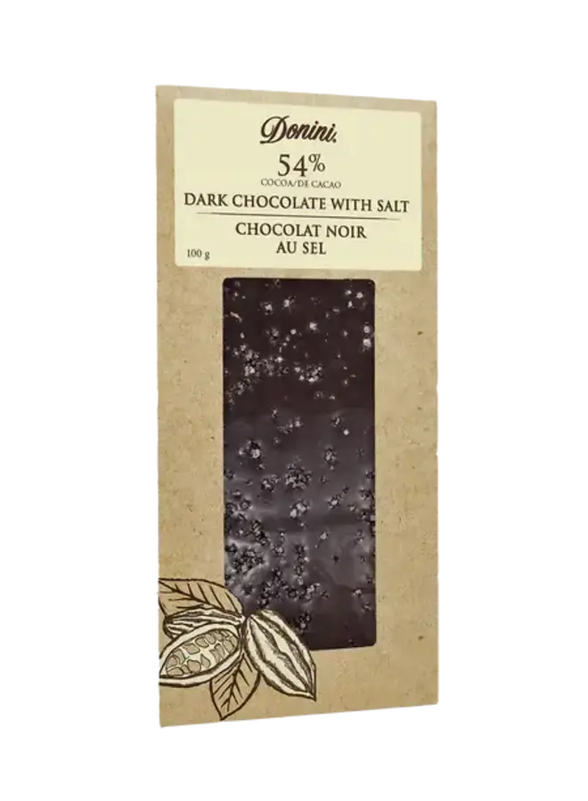 54% Cocoa Dark Chocolate with Sea Salt Bar