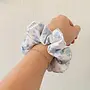 Light Floral Swim Scrunchie