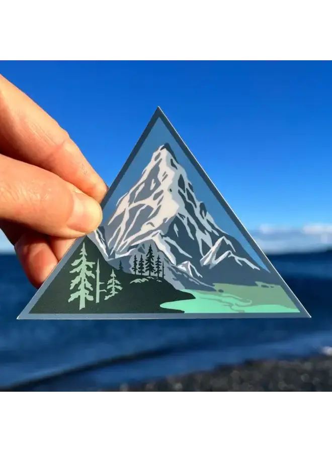 Alpine Lake Sticker