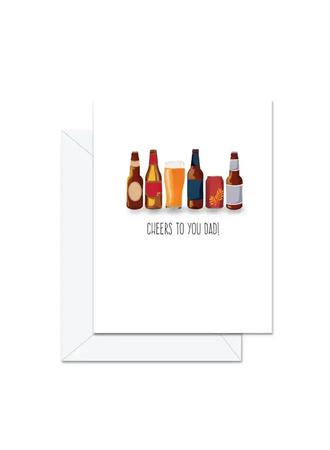 Cheers To You Dad Card