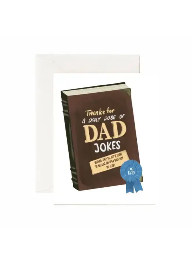 Thanks For the Daily Dose of Dad Jokes Card