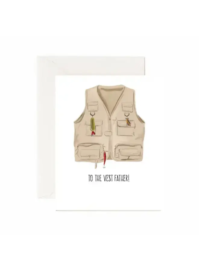 To the Vest Father Card