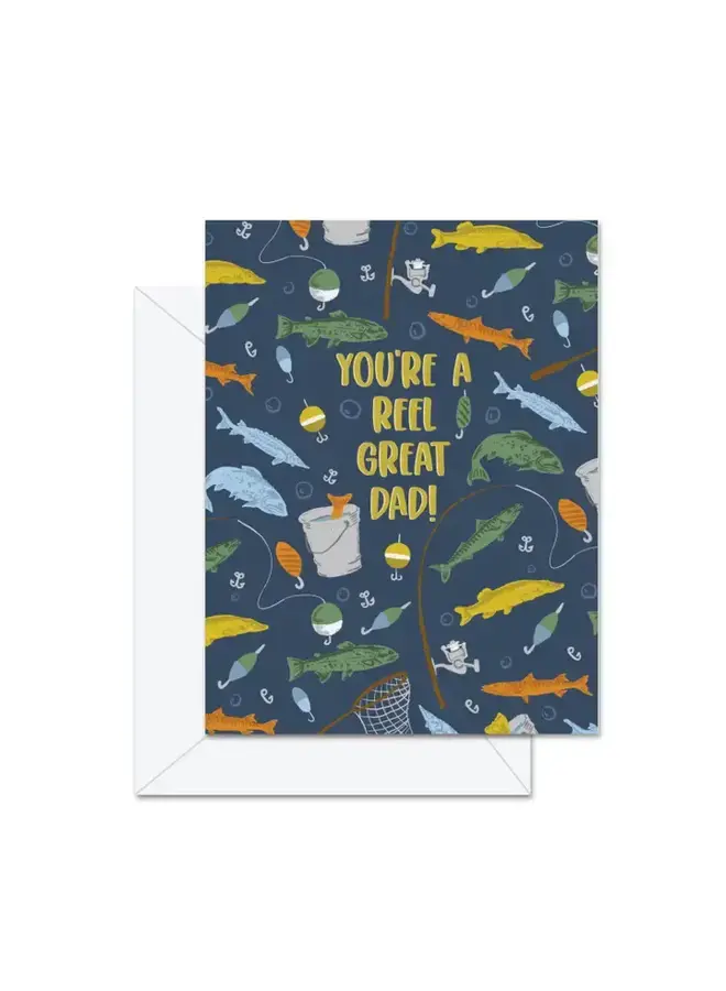 You're A Reel Great Dad Card