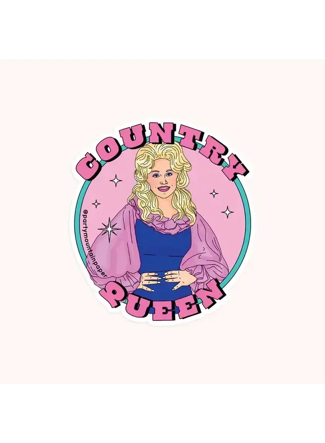 Country Queen Sticker