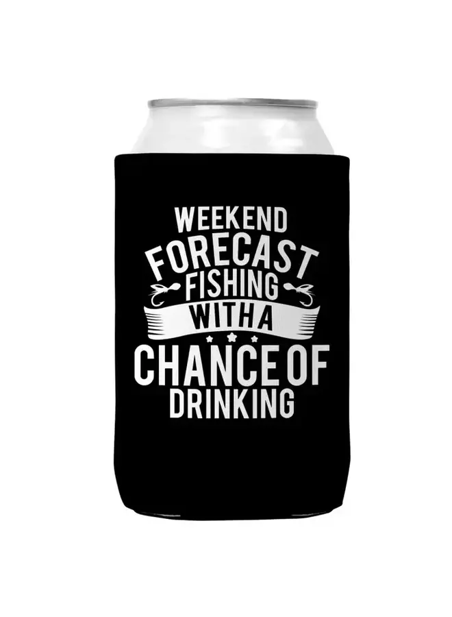 Weekend Forecast Fishing Can Coozie