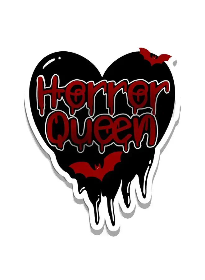 Gothic Horror Queen Sticker