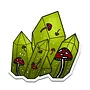 Mushroom Crystal Sticker