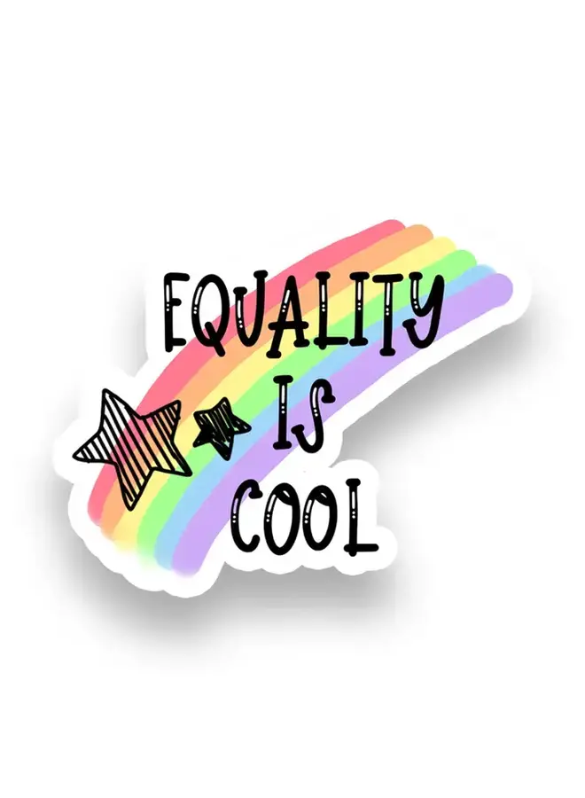 Equality is Cool Sticker