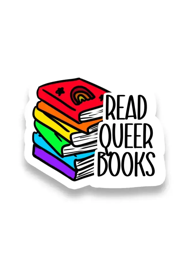 Read Queer Books Sticker