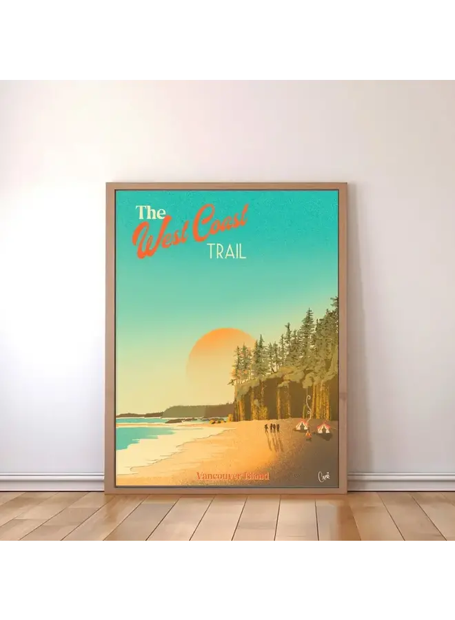 The West Coast Trail Art Print