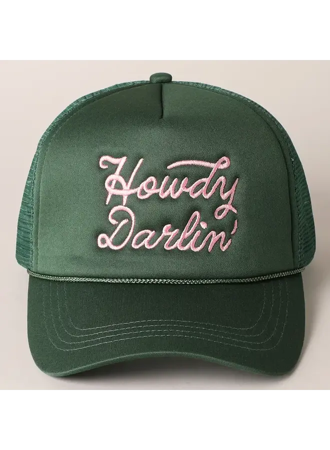 Howdy Darlin Trucker Hat