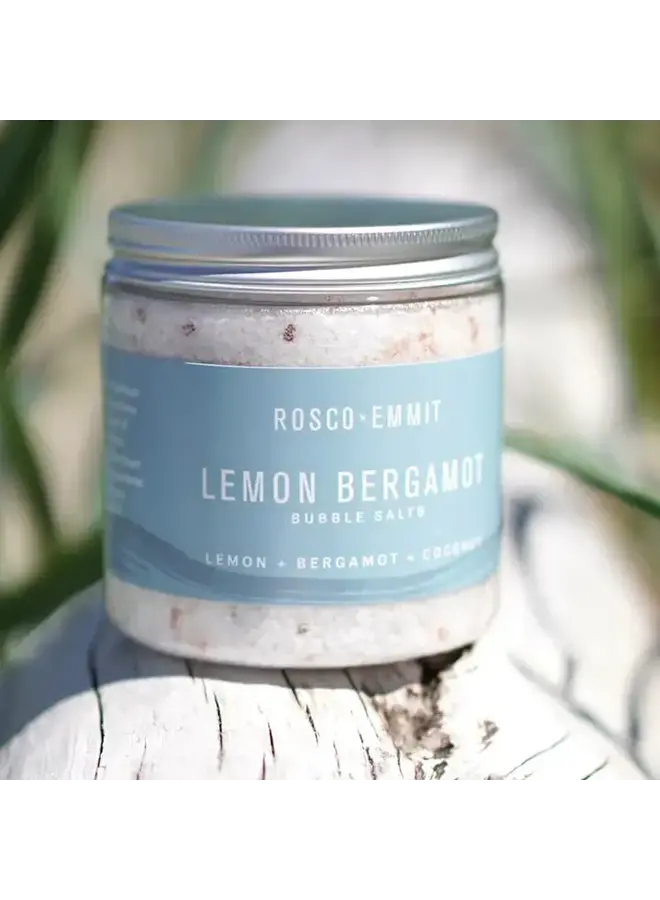 Lemon Bergamot Bubble Bath Salts