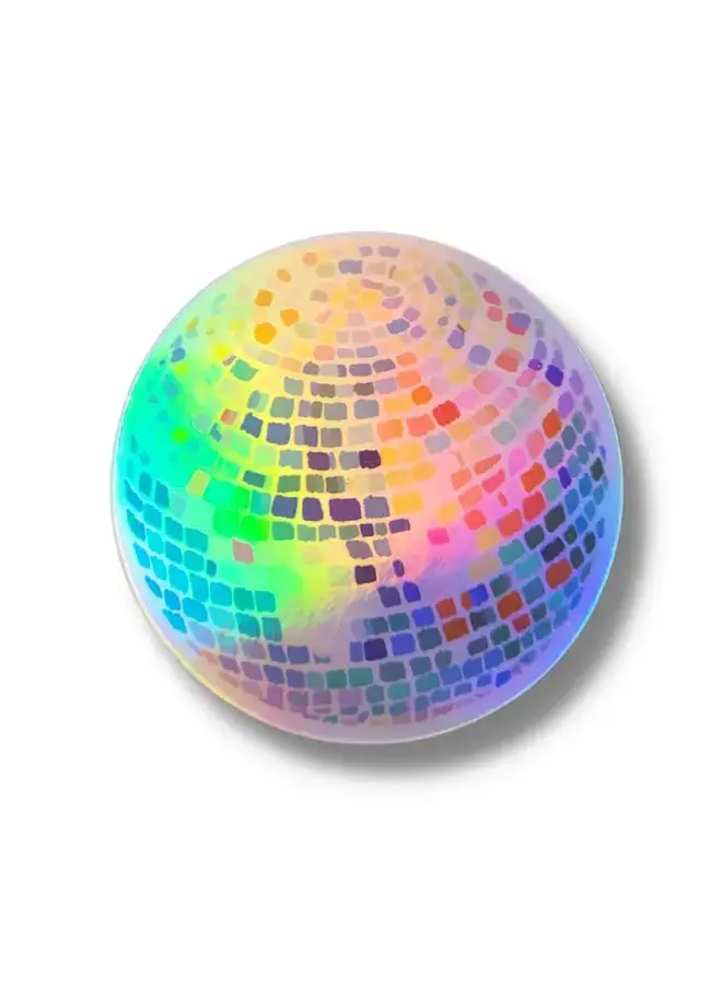 Holographic Disco Ball Sticker