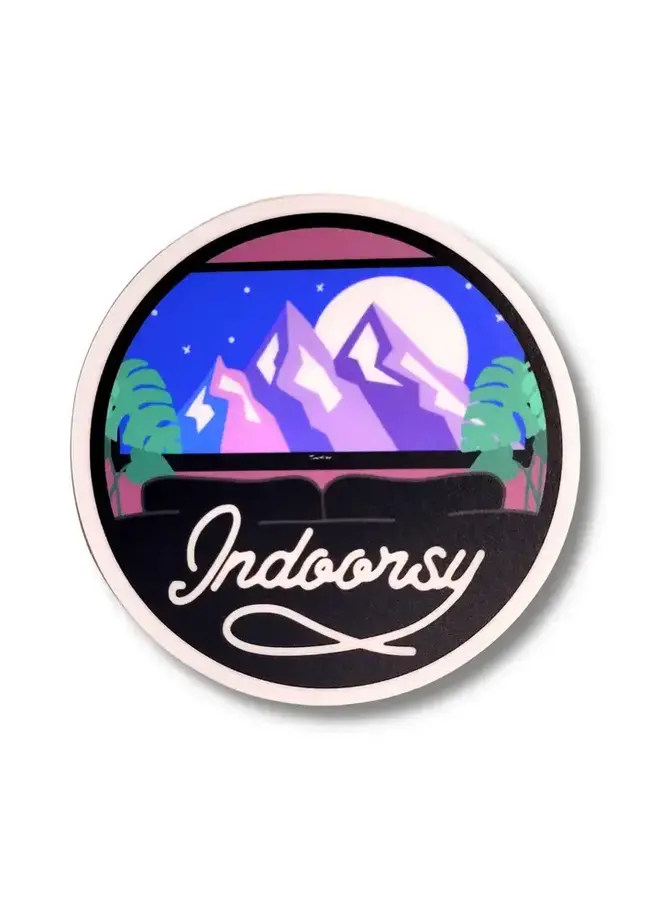 Indoorsy Sticker