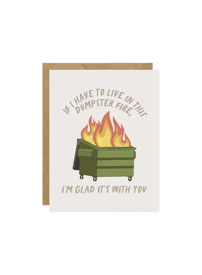 Dumpster Fire Card