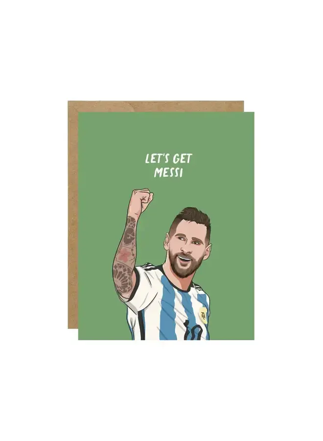 Let's Get Messi Card