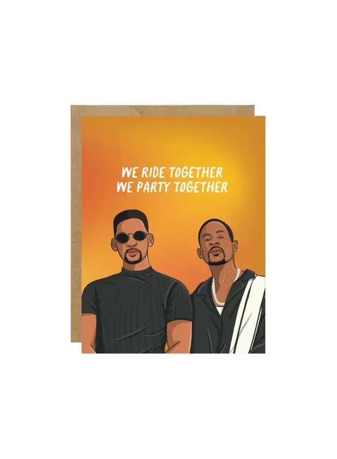 We Ride Together Card