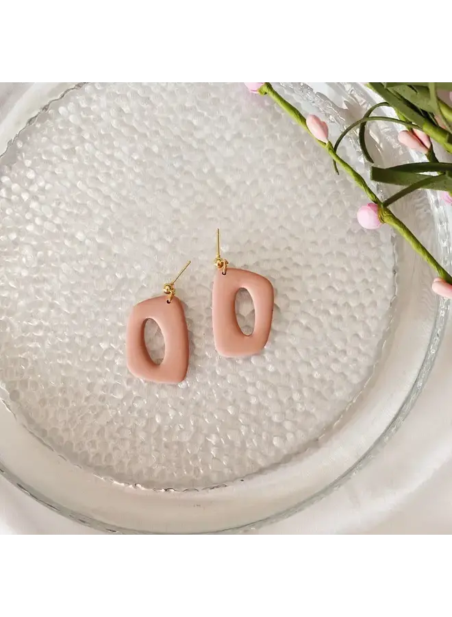 Dani Clay Dangle Earrings