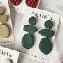 Gia Clay Dangle Earrings